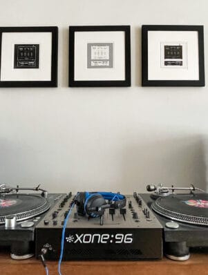 The Worxlab Styles DJ art print